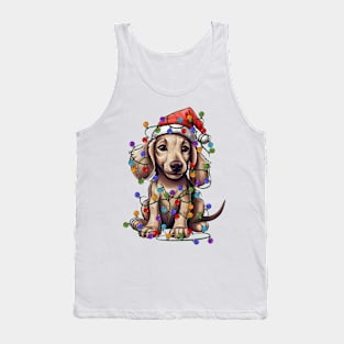 Christmas Puppy Tank Top